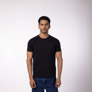 Regular Fit Half Sleeves Round Neck Solid Pure Cotton T-Shirt for Men (Available in White, Black, Swan White, Mustard, Maroon, Green, Lilac, Navy, Red Color)